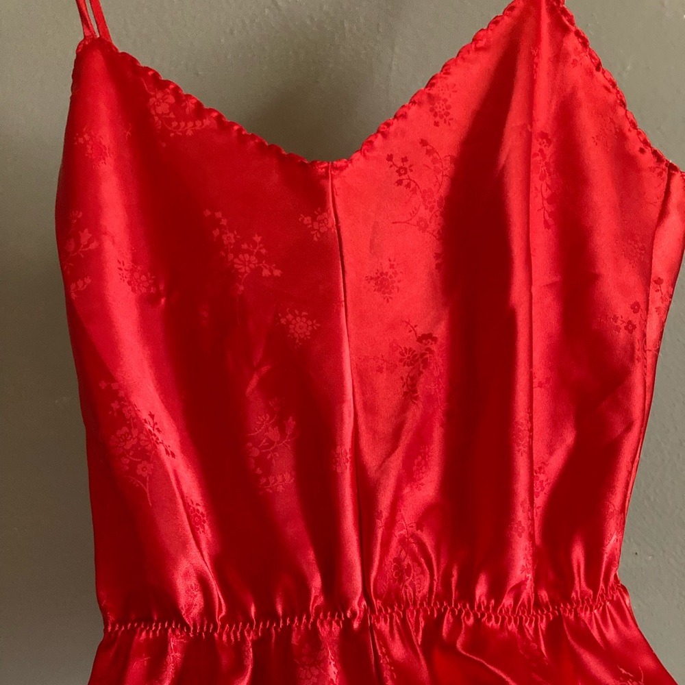 Vintage Juliana Orange Floral Bodysuit